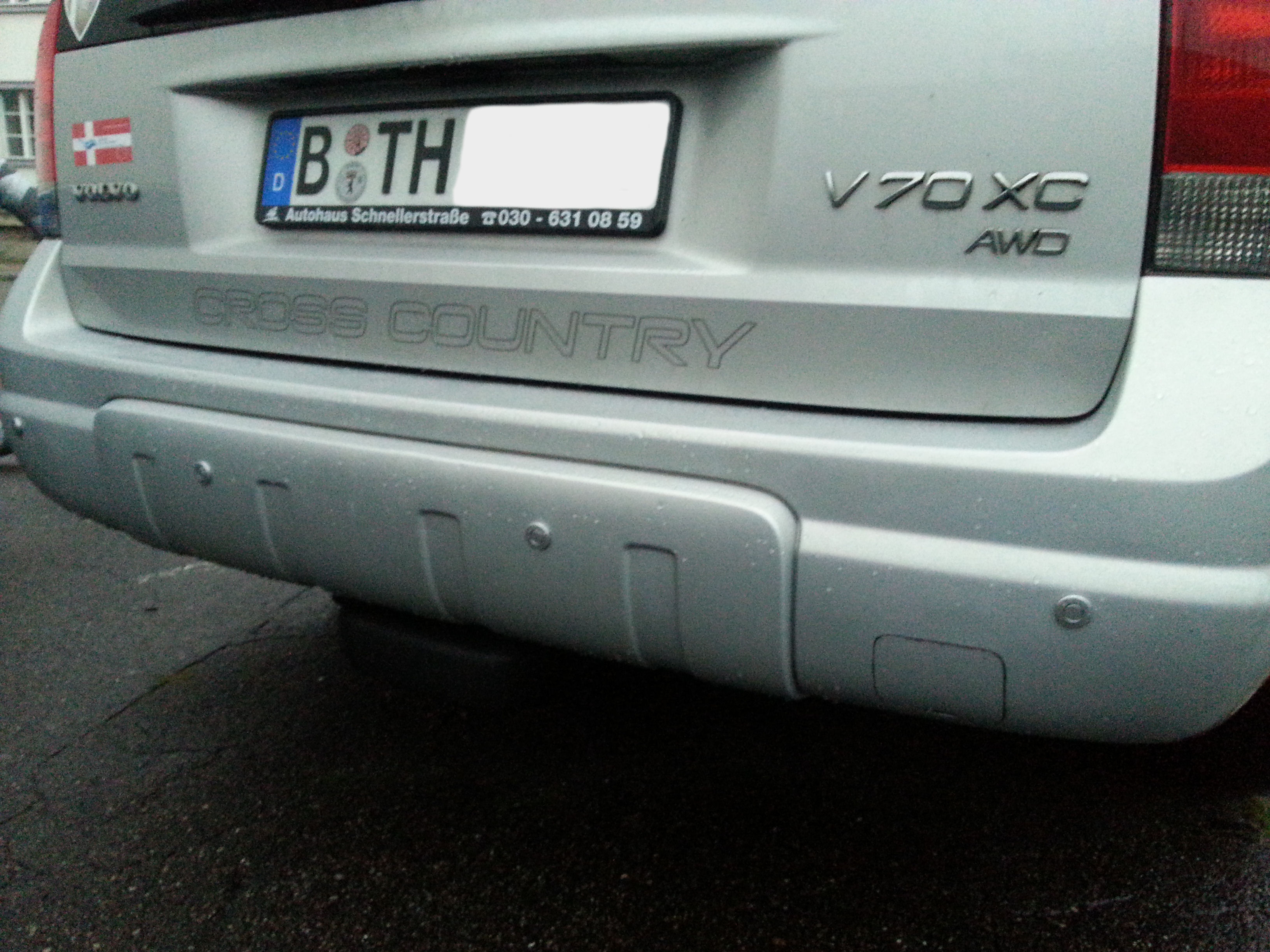 SKANDIX - Einbaubild Volvo 850: Übersicht Leuchtmittel hinten